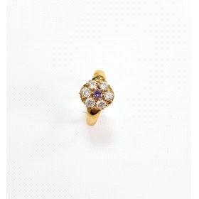 SORTIJA ORO AMARILLO PIEDRA                                           