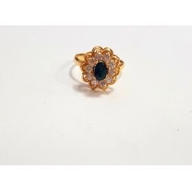 SORTIJA ORO AMARILLO PIEDRA                                           