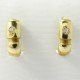 PENDIENTES NIÑA ORO AMARILLO PIEDRA