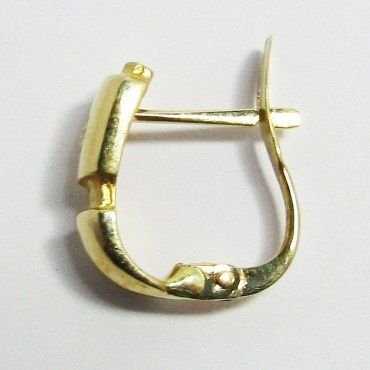 PENDIENTES NIÑA ORO AMARILLO PIEDRA