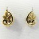 PENDIENTES NIÑA ORO AMARILLO PIEDRA