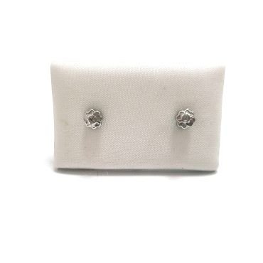 PENDIENTES NIÑA ORO BLANCO PIEDRA                                     