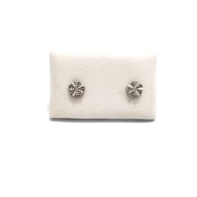 PENDIENTES NIÑA ORO BLANCO PIEDRA                                     