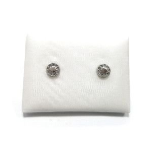 PENDIENTES NIÑA ORO BLANCO PIEDRA                                     