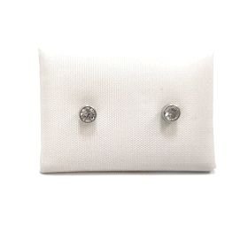 PENDIENTES NIÑA ORO BLANCO PIEDRA                                     