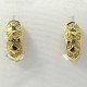 PENDIENTES NIÑA ORO AMARILLO PIEDRA