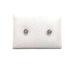 PENDIENTES NIÑA ORO BLANCO PIEDRA                                     