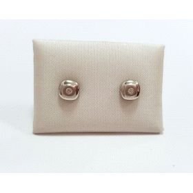 PENDIENTES NIÑA ORO BLANCO PIEDRA                                     