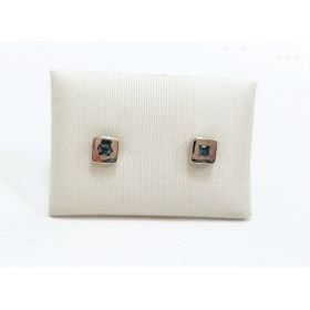 PENDIENTES NIÑA ORO BLANCO PIEDRA                                     