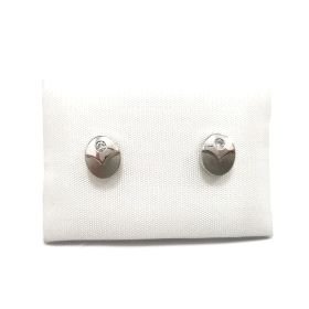 PENDIENTES NIÑA ORO BLANCO PIEDRA                                     