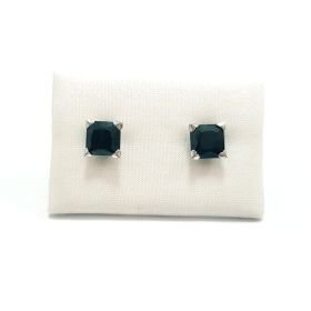 PENDIENTES NIÑA ORO BLANCO PIEDRA                                     
