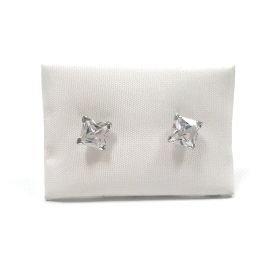 PENDIENTES NIÑA ORO BLANCO PIEDRA                                     