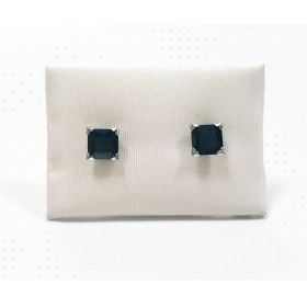 PENDIENTES NIÑA ORO BLANCO PIEDRA                                     