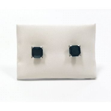 PENDIENTES NIÑA ORO BLANCO PIEDRA                                     