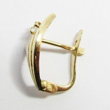 PENDIENTES NIÑA ORO AMARILLO PIEDRA