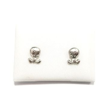 PENDIENTES NIÑA ORO BLANCO FETICHE                                    
