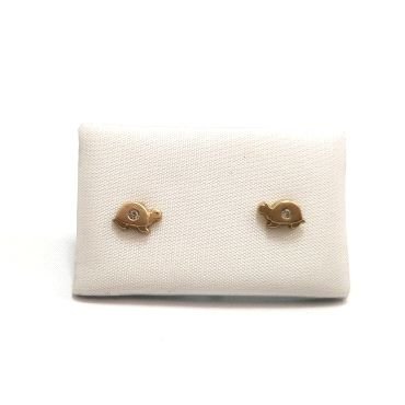 PENDIENTES NIÑA ORO BLANCO FETICHE                                    