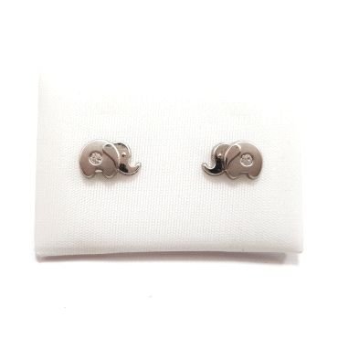 PENDIENTES NIÑA ORO BLANCO FETICHE                                    