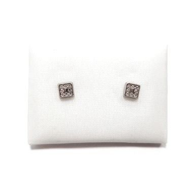 PENDIENTES NIÑA ORO BLANCO                                            