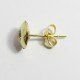 PENDIENTES NIÑA ORO AMARILLO PIEDRA