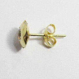 PENDIENTES NIÑA ORO AMARILLO PIEDRA