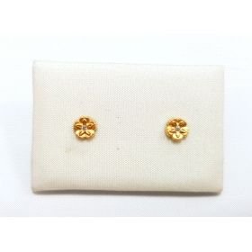 PENDIENTES NIÑA ORO AMARILLO PIEDRA                                   