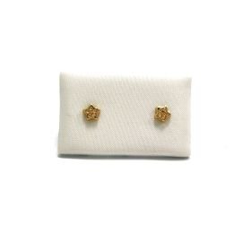 PENDIENTES NIÑA ORO AMARILLO PIEDRA                                   
