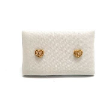 PENDIENTES NIÑA ORO AMARILLO PIEDRA                                   