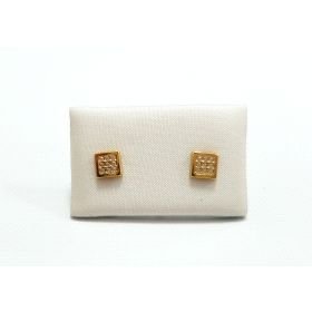 PENDIENTES NIÑA ORO AMARILLO PIEDRA                                   