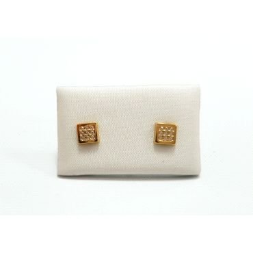 PENDIENTES NIÑA ORO AMARILLO PIEDRA                                   