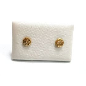 PENDIENTES NIÑA ORO AMARILLO PIEDRA                                   