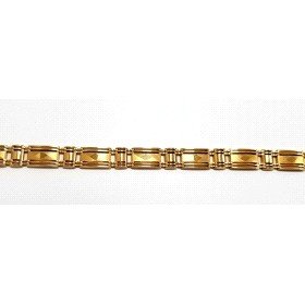 PULSERAS CABALLERO ORO AMARILLO ITALIANO                              