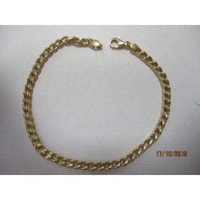PULSERA BARBADA AMARILLO HUECO 3M/M                                   