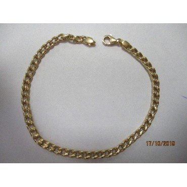 PULSERA BARBADA AMARILLO HUECO 3M/M                                   