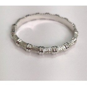PULSERA ARO ORO BLANCO                                                
