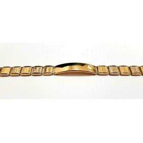 ESCLAVA CABALLERO ORO BICOLOR ITALIANO L