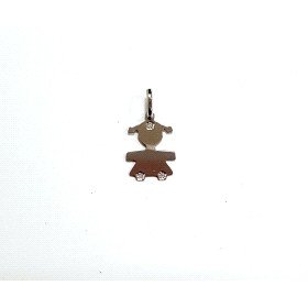 COLGANTE ORO BLANCO NIÑ@                                              