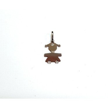 COLGANTE ORO BLANCO NIÑ@                                              
