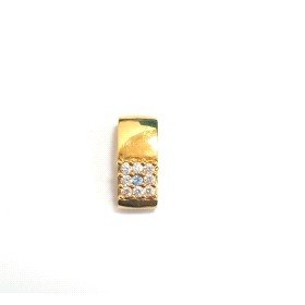 COLGANTE ORO AMARILLO PIEDRA                                          