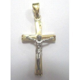 CRUZ BICOLOR CRISTO                                                   