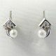 PENDIENTES NIÑA ORO BLANCO PERLA