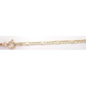 CADENAS AMARILLO 60 CM  BARBADA HUECA COMBINADA 2M/M                  