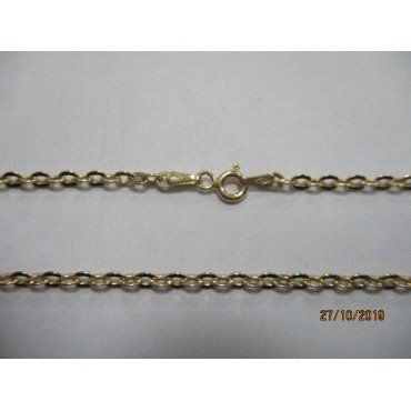 CADENAS AMARILLO 60 CM.FORZADA  PLANA  2M/M HUECA                     
