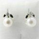 PENDIENTES NIÑA ORO BLANCO PERLA