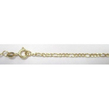 CADENAS AMRILLO 50 CM CARTIER 3X1 2 M.M. HUECO                        