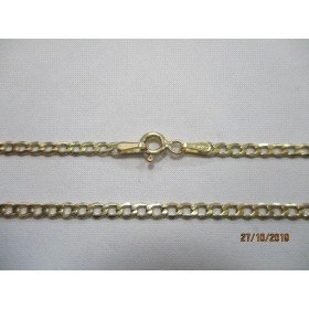 CADENAS AMARILLO 45 CM.BARBADA  HUECA  2M/M                           