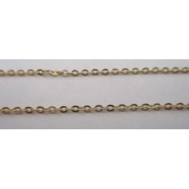 CADENAS AMARILLO 45 CM. FORZADA PLANA  1M/M                           