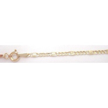 CADENAS AMRILLO 45 CM COMBINADA HUECA 2 M.M.                          