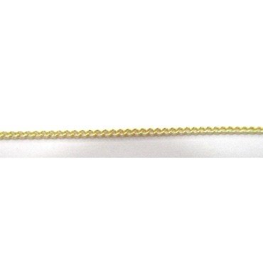 CADENAS ORO AMARILLO 40 CM BARBADA HUECA 1 M.M.                       