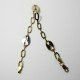 PULSERA SRA. ORO BICOLOR ITALIANO LISO